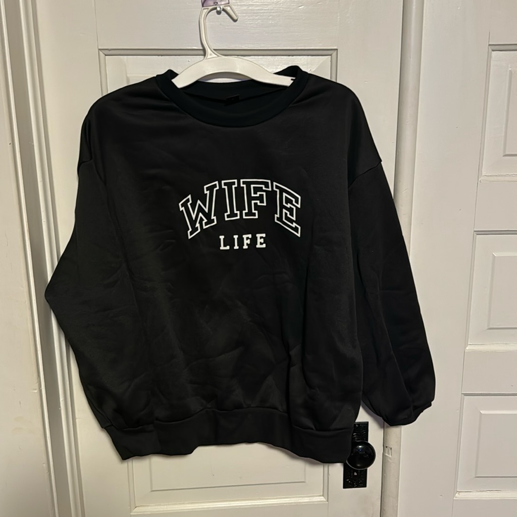 Black Crew Neck Sweater